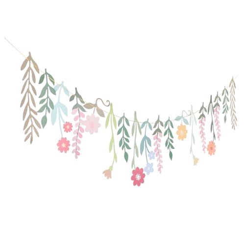Cabilock Ghirlanda Stoffa Reversibile per Decorazioni Festa e Shower