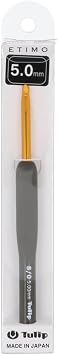 Tulip Etimo crochet hook soft grip 5.00mm - 1pc