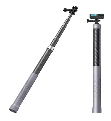Vlogging�A�N�Z�T���A �J�[�{���t�@�C�o�[ Selfie �X�e�B�b�N��r�g���\�� 1/4 �l�W�A�݊���������܂�GoPro 13 12 Insta360 X4 X3 DJI �A�N�V���� 5pro 4 �J���� �A���肵���r�f�I(1.2m Selfie