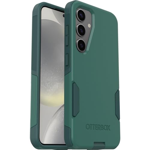 Image of OtterBox Samsung Galaxy S24 Commuter Series Case - Get Your Greens (Green) | Thin & Protective Galaxy Phone Case, Dual-Layer, Impact Absorbing, Slim Phone Case for Samsung, Best Protective Phone Cases