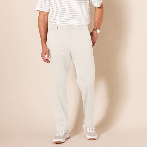 Image of Amazon Essentials Men's Classic-Fit Moisture-Wicking Stretch Golf Pants with Active Waistband (Available in Big & Tall)