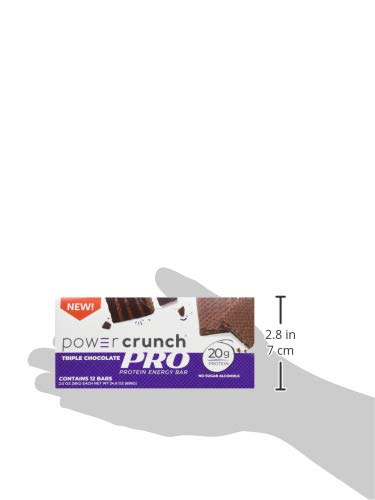 Power Crunch PRO, Triple Chocolate, 12 barras de 57 g miniatura 3