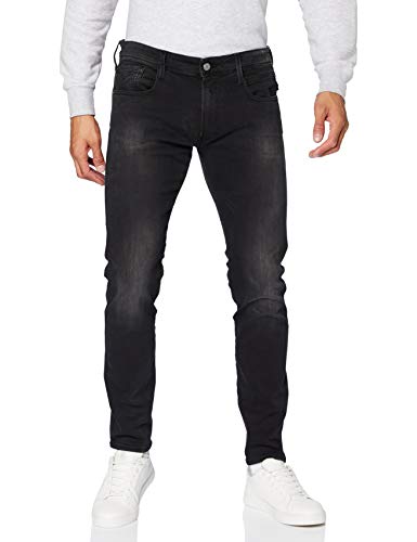 Price comparison product image Replay Men's Anbass Jeans,  Black
