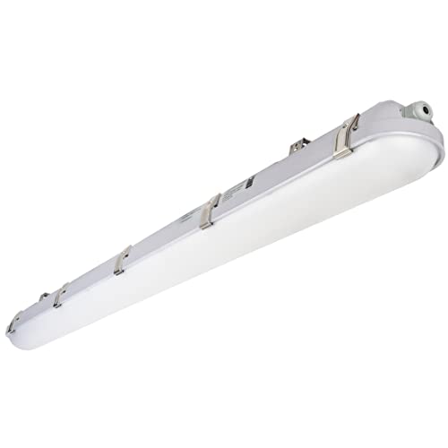 DAKASON 4FT LED Vapor Tight Light with Motion Sensor 1Pack, 60W 6600lm by DAKASON - Used condition - US$47.54