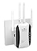 Ripetitore WiFi Potente 300Mbps (2.4 GHz) con 4 Antenne, Amplificatore di...