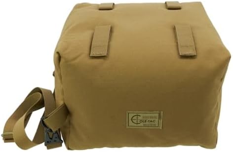 Cole-Tac Cuddle Shooting Rest Bag Cordura Nylon Coyote Marrón