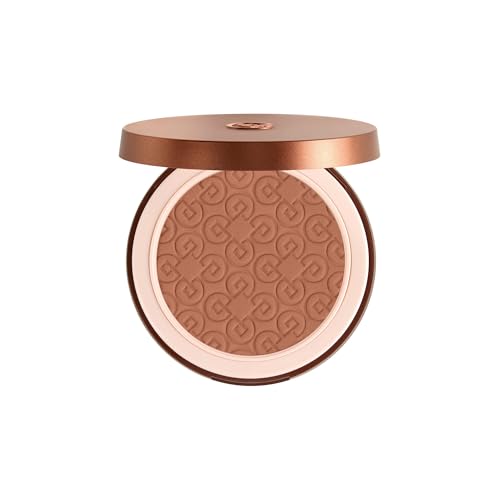 Collistar Magica Terra Bronzing Powder - Polvo bronceador compacto para el rostro, acabado mate o brillante, cobertura acumulativa, larga duración, rellenable, 1,1 positano, 9 g