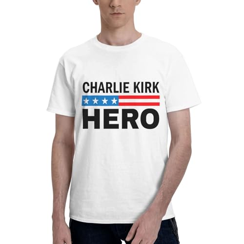 Hero Charlie Kirk Shirts Men's T Shirt2