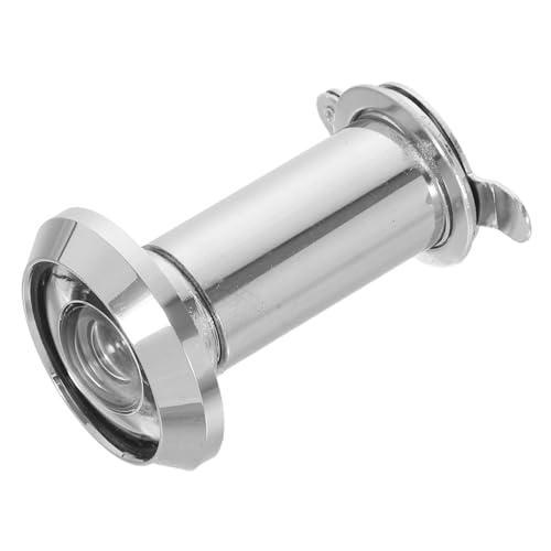 PartyKindom Œil-de-bœuf De Porte Avec Cache Pour Maison Et Hôtel Œil-de-bœuf En Laiton Pour Porte D'entrée En Bois