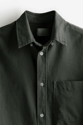 Image of BE ACTIVE Men's Oxford Cotton Lycra Casual Shirt || Men Stylish Shirt || Full Sleeves || Simple Shirt for Men || Timeless Style & Comfort