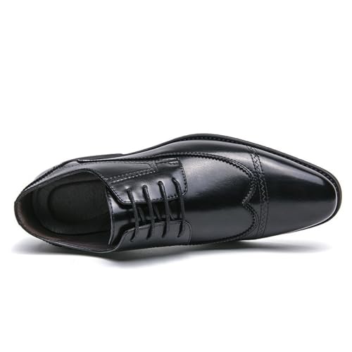 Stylish Leather Oxford Shoes for Men Premium Quality Lace Up Shoes Comfortable for Office and Events2