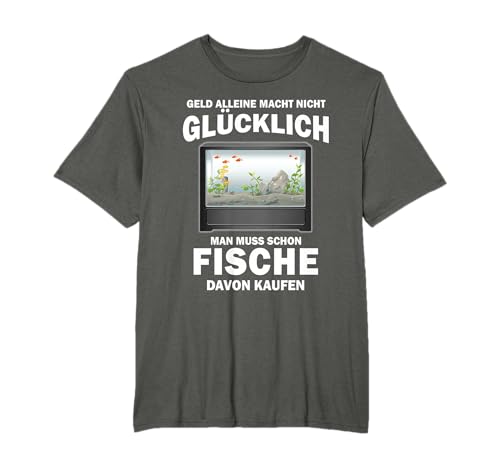 Fische kaufen Shirt | Aquarium, Aquarianer, Aquaristik, T-Shirt