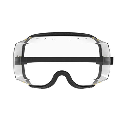 Kroop's Vfr Goggles - Otg Goggles To Fit Over Glasses. Made In Usa. Black/Clear #TOP2