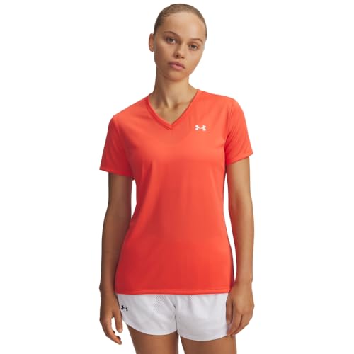 Image of Under Armour Tech Short Sleeve V-Neck Solid