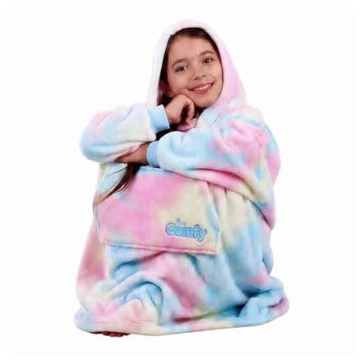 THE COMFY Dream JR | Oversized Light Microfiber Wearable Blanket for Kids, Seen On Shark Tank, One Size Fits All