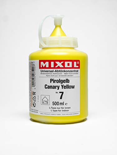 Mixol Tintes universales, amarillo canario, #07, 500ml