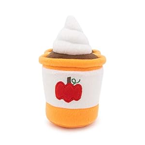 ZippyPaws NomNomz Kürbis-Latte Plüsch Kauspielzeug