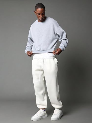 Image of dockstreet Mens Baggy fit Jogger /Sweatpants /Gym Gear, Trouser, Loose Home Relaxed Pants