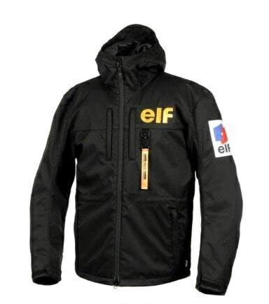 Amazon.co.jp: Elf Men's Motorcycle Jacket, Classic Logo Jacket