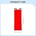 harayaa Snow Board Mat Flexible Sled Portable PE Material Lightweight Foldable Design Easy Grip Handle Suitable for Kids Adults Outdoor Winter Activities, red