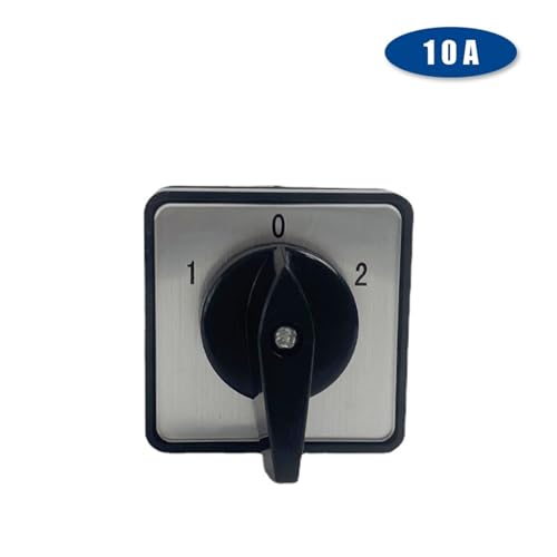 Interruptor de leva LW8-10D404/3B monofásico 10A control de motor 220V 2
