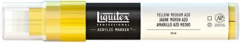 Liquitex 4610239 Liquitex Profesjonalny marker akrylowy z wysoko pigmentowaną farbą akrylową na bazie wody, do użytku wewnątrz i na zewnątrz, szeroka końcówka - Irid Rich Silver