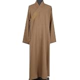 Traditionelle buddhistische Roben, Mönche Buddhistische Kleidung Erwachsene Meditation Jacke Herbst und Wintermönche Roben Mönche Roben