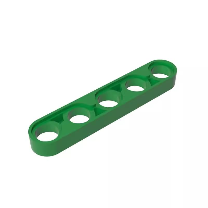 GDS-693 Compatible with LEGO 32017 Technic Beam 1x5 Thin, Green, 50 PCS — image 1