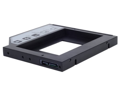 SilverStone Technology Tek 12.7mm Height 2.5-Inch SATA HDD/SSD Caddy Conversion Tray for Laptop (TS09)