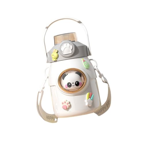 SIzlaho かわいい人形ケトル 子供用断熱ウォーターボトル 真空断熱 12時間保温 ストロー断熱ボトル ワンタッチ開閉蓋 ステンレススチールライナー バックパックや持ち運びに便利 密閉・漏れ防止 女の子にも男の子にも最適 保育園、学校、お出かけ、旅行、