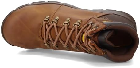Cat Footwear Men's Charge Waterproof Alloy Toe Construction Boot, Brown Sugar, 13 | Image 5