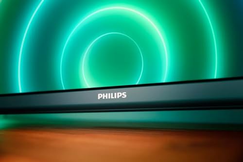 Philips 65PUS7906/12 Android TV LED 65", Smart TV 4K con Ambilight, Imagen HDR Vibrante, Dolby Vision cinematográfico y Sonido Atmos, Compatible con Google Assistant, Negro, 2021