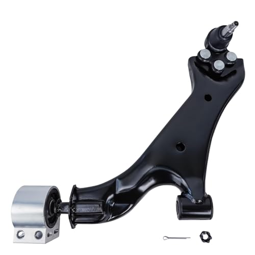 Image of Detroit Axle - 8pc Front End Control Arms Kit for 10-17 Chevrolet Equinox GMC Terrain, 2 Lower Control Arms w /Ball Joint 2 Sway Bars 4 Tie Rods 2010 2011 2012 2013 2014 2015 2016 2017 Replacement