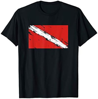 SCUBA Diver Down Flag Shirt