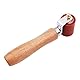 VOANZO 40 mm hohe Temperaturbeständigkeit, Silikon-Nahtroller, Handroller, Tapetenrolle, Rot