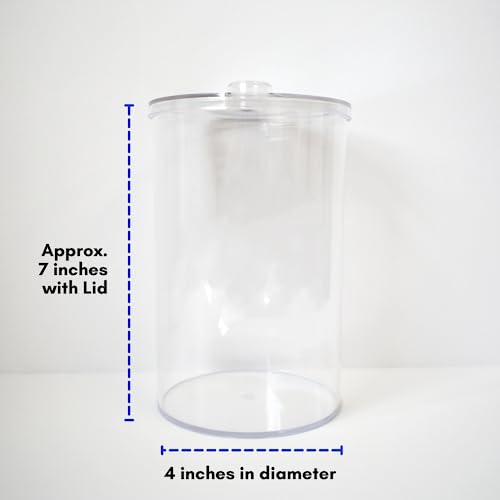 Image of BV Medical Clear Sundry Jars Unlabeled Set of 5