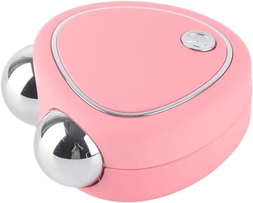Face Lift Massager microcurrent Facial Device USB Portable Heart Shape face Sculpting Tool face Lift Device Micro Current Facial Devices (Pink)