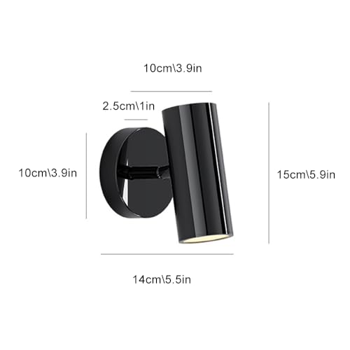 Aplique de pared ajustable GU10 para lectura en cama 5