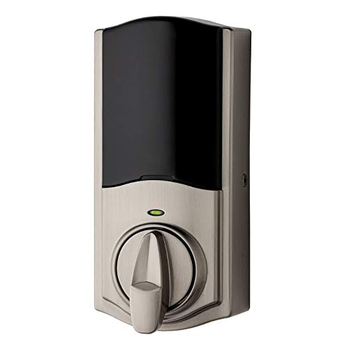 Kwikset 99250-102-R SmartCode Kevo Convert Electronic Smart Door Lock - Satin Nickel (Renewed)