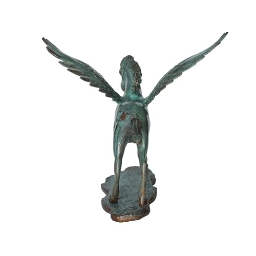 Image of Brass Horse Statue Showpiece for Home Decor, Study Table, Living Room & Office Decoration Item (10115)