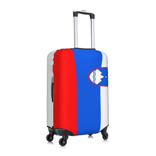 Flag of Slovenia Travel Luggage Cover Suitable for 18-32 Inch luggage3