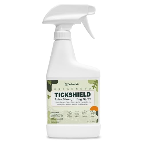 Tickshield Extra-Strength Bug Spray (Pint) Cedarcide