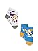 Nickelodeon Bubble Guppies Toddler Kids 5 pack Crew Socks (Small (4-6), Blue)