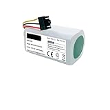 Paquete de batería Recargable de Iones de Litio de 14,4 V, 14,8 V, 12800 mAh, Compatible con Xiaomi, Compatible con Mijia, Robot Mop 2 Lite Sweeper Vacuum MJSTL Reemplazar(2800mAh)