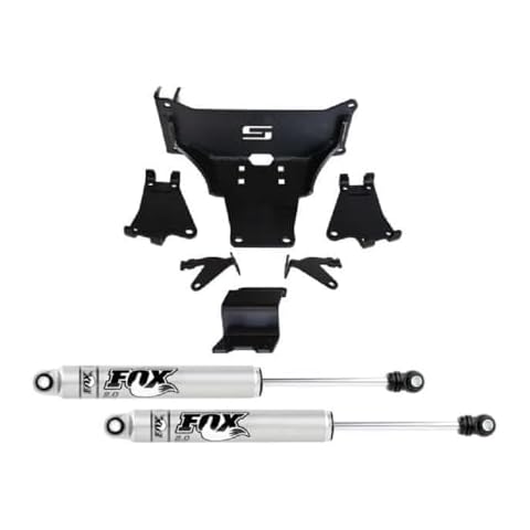 RealTruck SUPERLIFT SUSPENSION Dual Stabilizer Kit for Ford F-250/F-350 | Fox 2.0 Series Cylinders | 92743 | Fits 2005-2022 Ford F-250 / F-350 with No Lift to Any Lift Height Cover