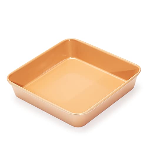 Amazon Basics Ceramic Nonstick Baking Sheets And Pans Bakeware Set, 5-Piece Set- Copper Color #TOP4
