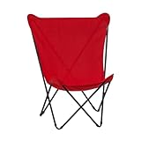 Lafuma MOBILIER   Fauteuil Papillon   Maxi Pop Up   Airlon   Rouge Garance   Fabriqué en France   LFM5358_6534   Garantie 5 Ans   L.60xl.78xH.99cm