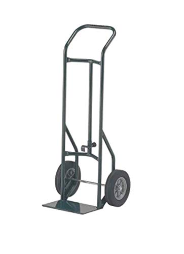 Carretilla manual con ruedas de goma 600 lb capacidad miniatura 1