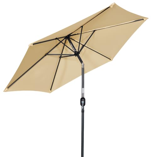 Angel Living Parasol 300cm Acero Beige