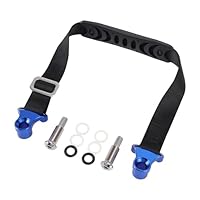 GOOFIT hinten justierbarer Tugger Strap Ersatz für Dirt Bike YZF250 YZ250F YZ450F WR250F 450F YZ125 250 YZ125X YZ250X YZ250FX YZ450FX YZ85 2002-2021, blau